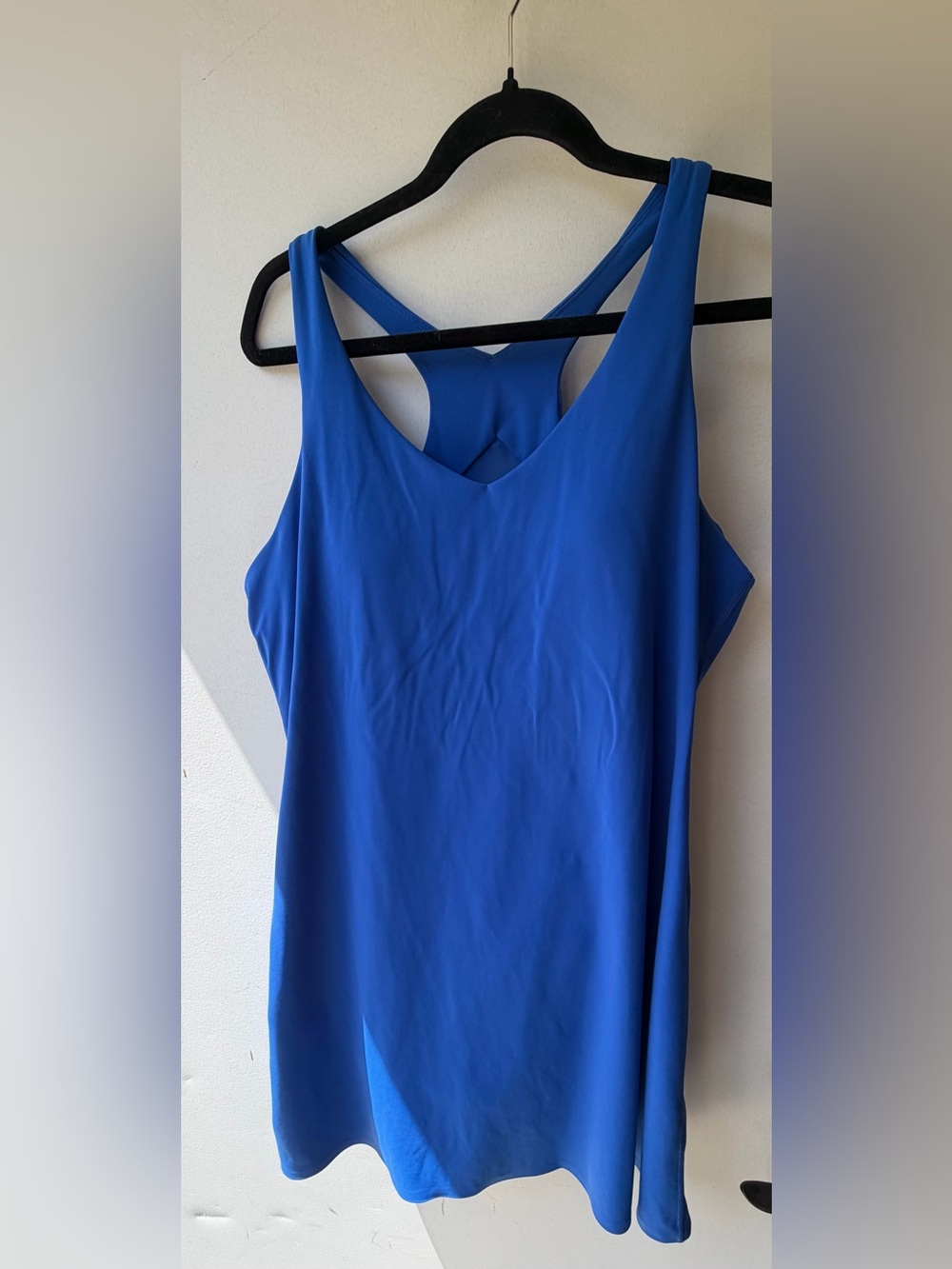SPANX Bright Blue V-Neck Tennis Dress